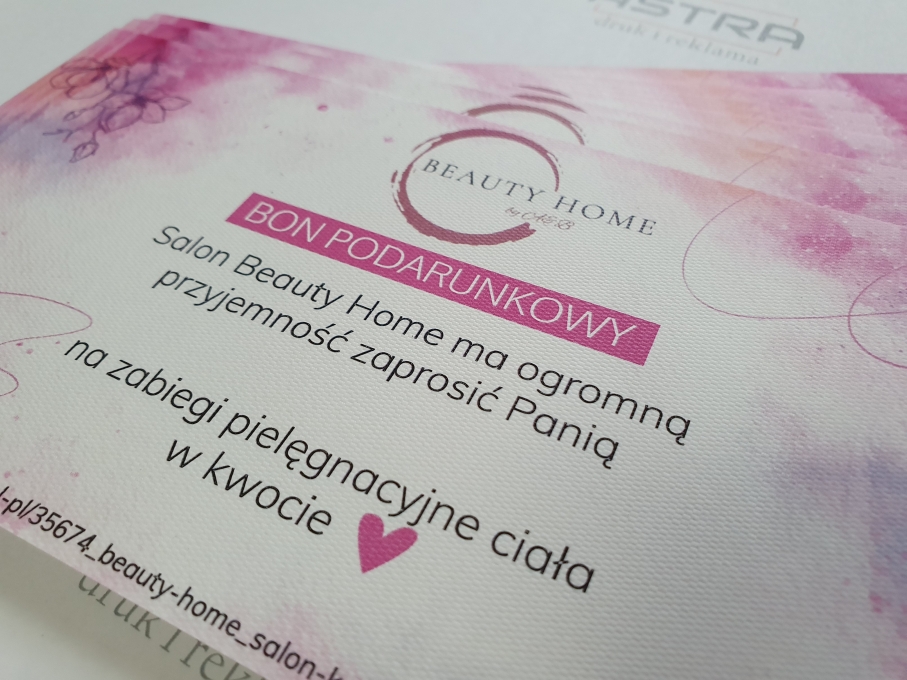 Drukowanie Kart Podarunkowych Na Papierze Ozdobnym Vouchery Kraków Druk